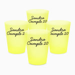 Vaso Cubata Ancho Amarillo 480 cc Personalizado
