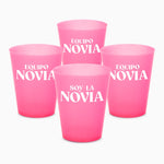 Vaso Cubata Ancho Rosa 480cc Despedida Soltera