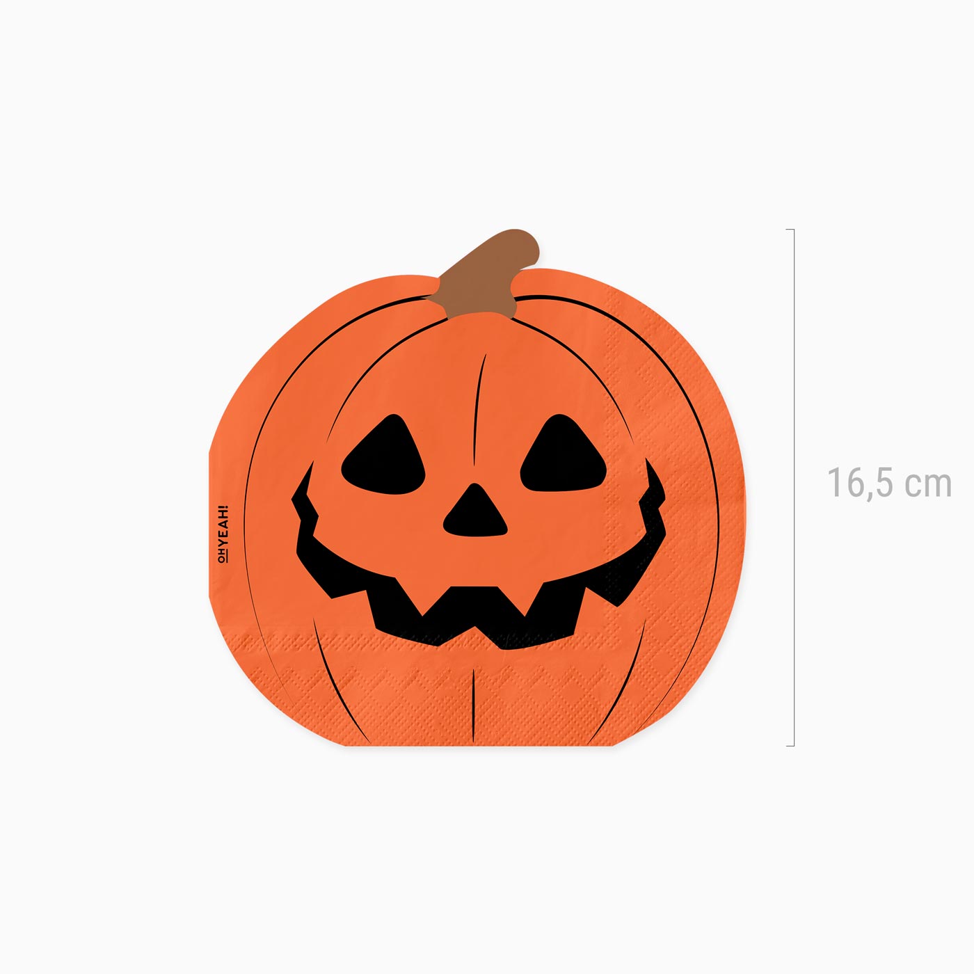 Serviettes à double papier Capa Halloween Pumpkin