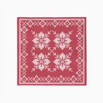 Double papier serviette de Noël couche 33x33 cm rouge nordique