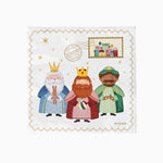 Servilleta Papel Doble Capa Navidad 33 x 33 cm Petit Reyes Magos