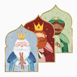 Servilleta Papel Doble Capa Navidad Forma Petit Reyes Magos