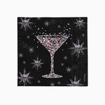 Servilleta Papel Doble Capa Navidad 33 x 33 cm Estrellas de Nochevieja