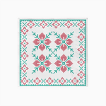 Doppelpapier Serviette Weihnachtsschicht 33x33 cm nordisches Weiß