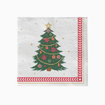 Christmas Double Layer Paper Napkin 33 x 33 cm Fir Tree