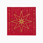 Servilleta Papel Doble Capa Navidad 33 x 33 cm Estrella Rojo