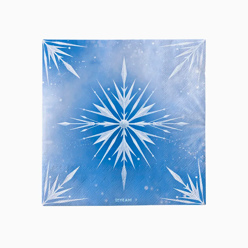 Servilleta Papel Doble Capa 33 x 33 cm Princesa Hielo