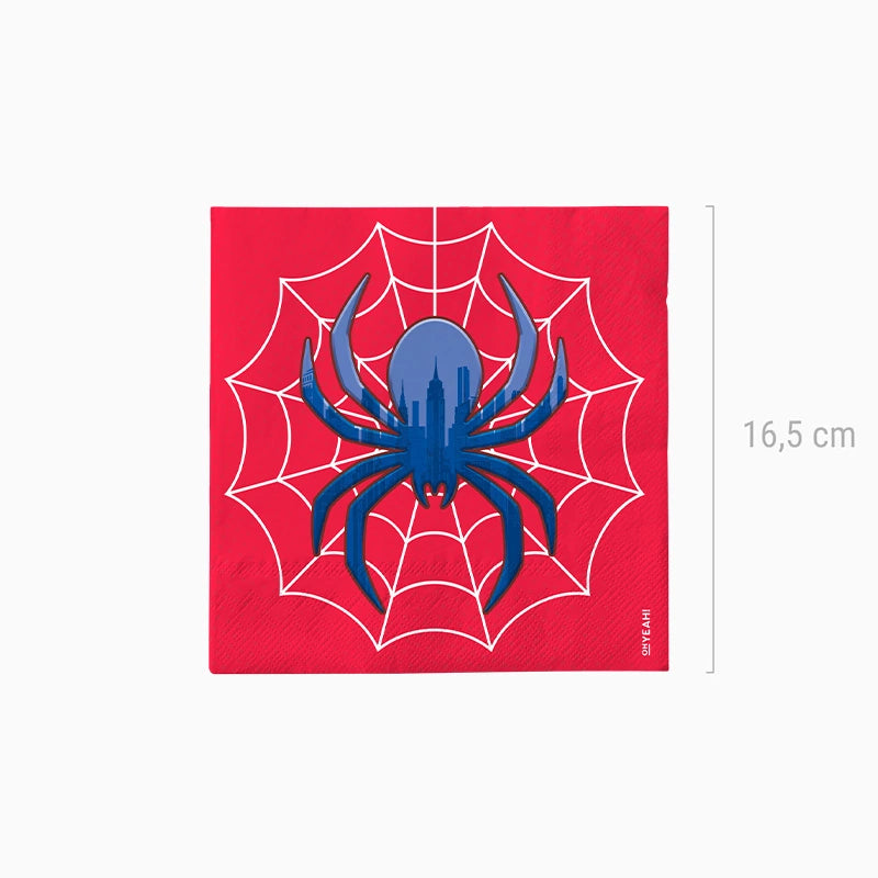 Double Layer Paper Napkin 33 x 33 cm Spider
