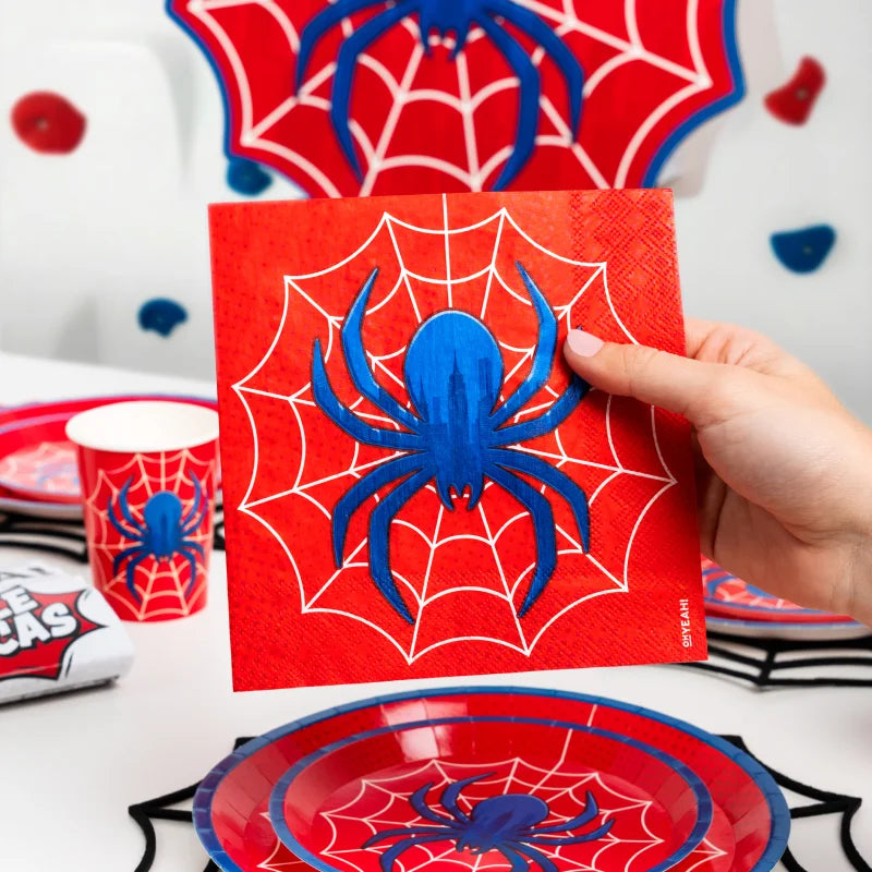 Guardanapo de papel dupla camada 33 x 33 cm Spider