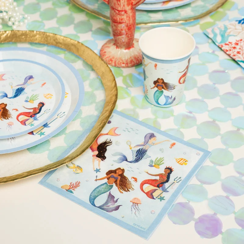 Guardanapo de Papel Dupla Camada 33 x 33 cm Sereia