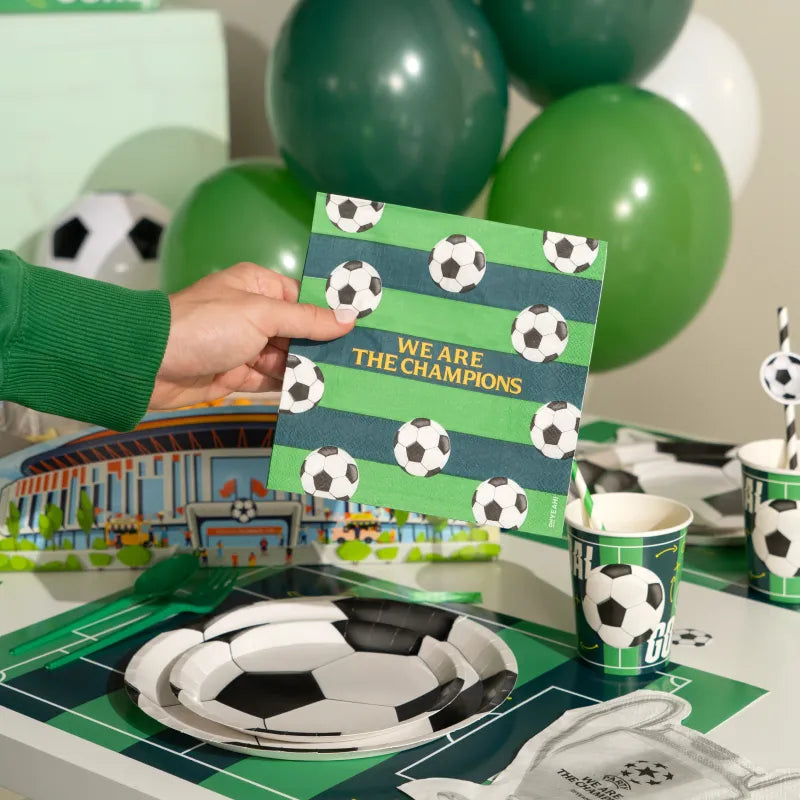 Inspiracion con Servilleta Papel Doble Capa 33 x 33 cm Fútbol