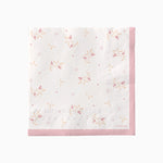 Double Layer Paper Napkin 33 x 33 cm Baby Bear Floral Pink