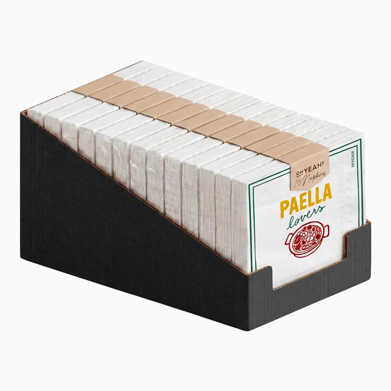 Guardanapo de papel dupla camada 33 x 33 cm 'Paella Lovers'