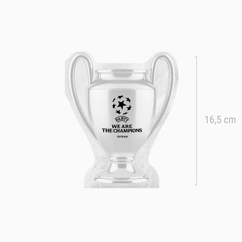 Servilleta Papel Doble Capa Forma 40 x 33 cm Fútbol