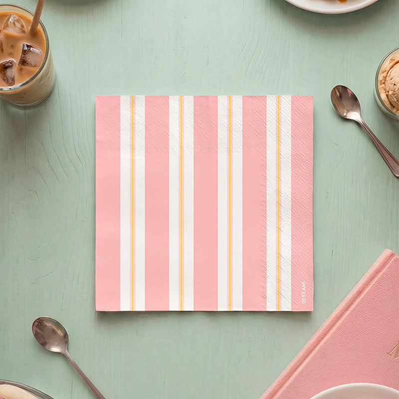 Servilleta Papel Doble Capa 33 x 33 cm Rayas