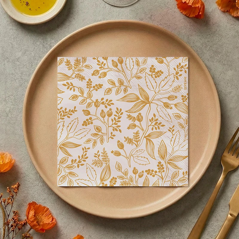 Inspiracion con Tovagliolo di carta doppio strato 33 x 33 cm Fiore