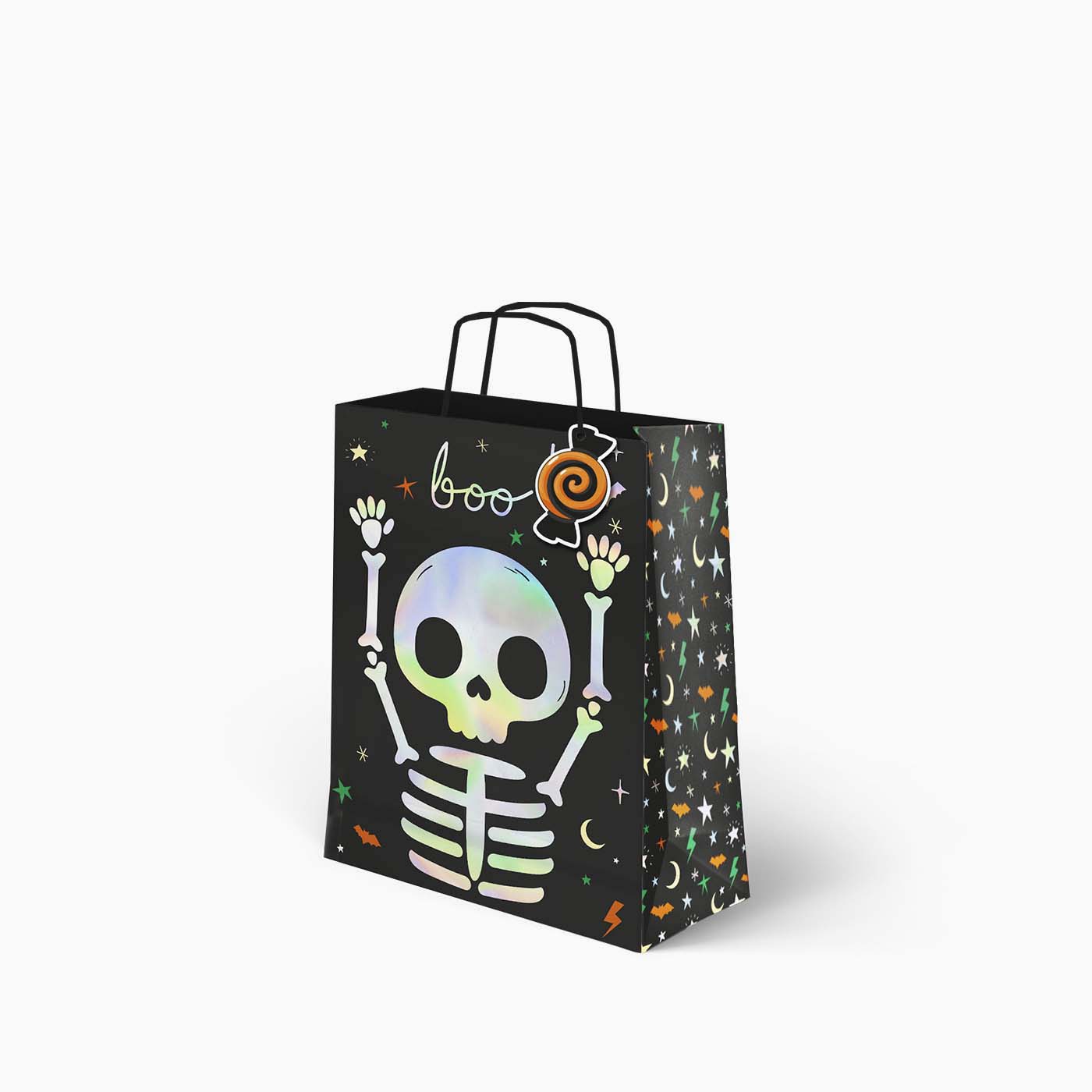Bolsa Regalo Pequeña Esqueleto Halloween