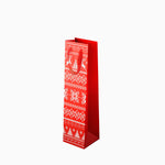 Rote Stickerei Weihnachtsgeschenktüte
