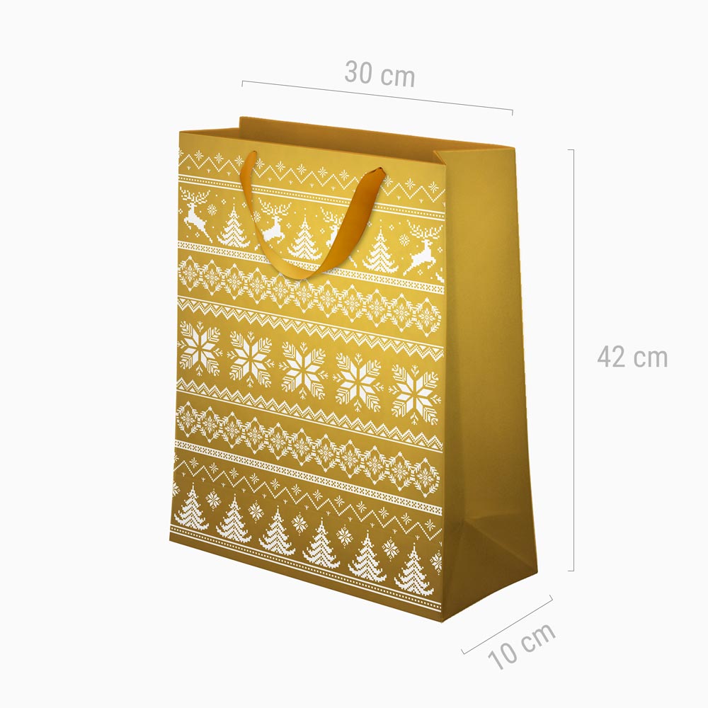 Großes Weihnachtsgeschenk -Stickgold