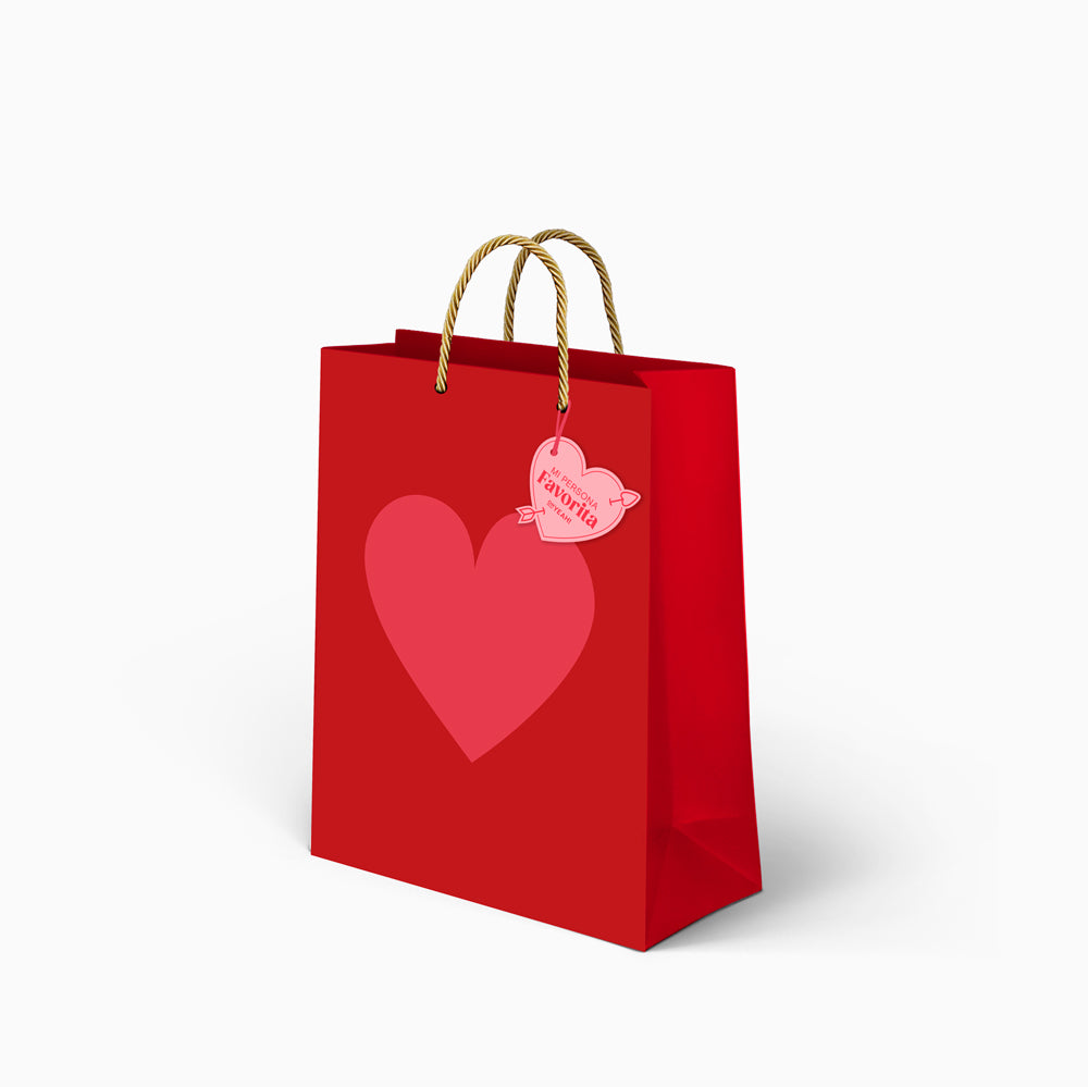 Piccolo sacchetto regalo di San Valentino