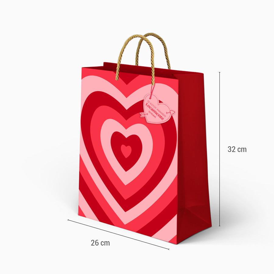 Medium Valentine's School Bag