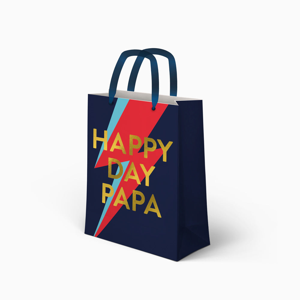 Bolsa Regalo Día del Padre Pequeña "Happy Day Papa"