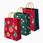 Mittlere Geschenktüte Weihnachten 26 x 10 x 32 cm Weihnachtsschmuck