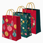 Bolsas Regalo Grandes Cartón Navidad 30 x 10 x 42 cm Ornaments