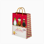 Mittlere Weihnachtstasche 26 x 10 x 32 cm Magi Red Letter