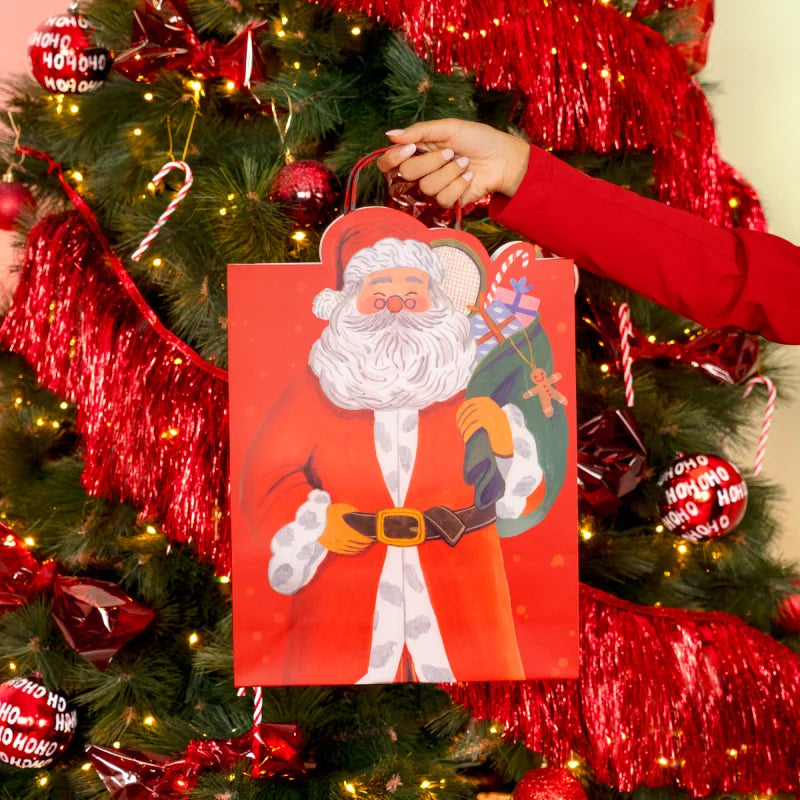 Medium Christmas Bag 26 x 10 x 32 cm Pope Noel