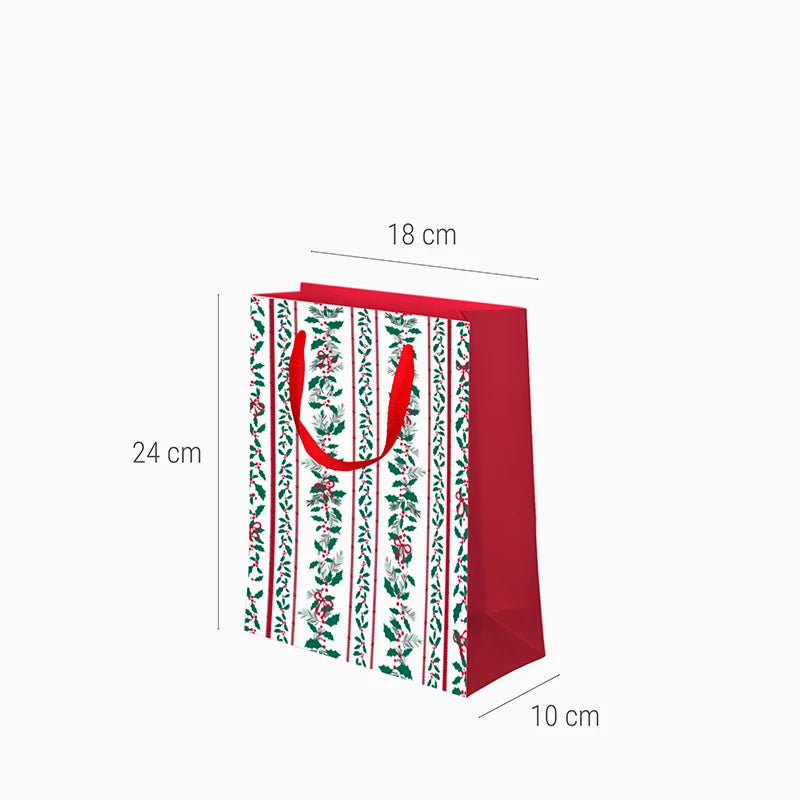 Bolsas Regalo Pequeñas Cartón Navidad 18 x 10 x 24 cm All I Want For Christmas