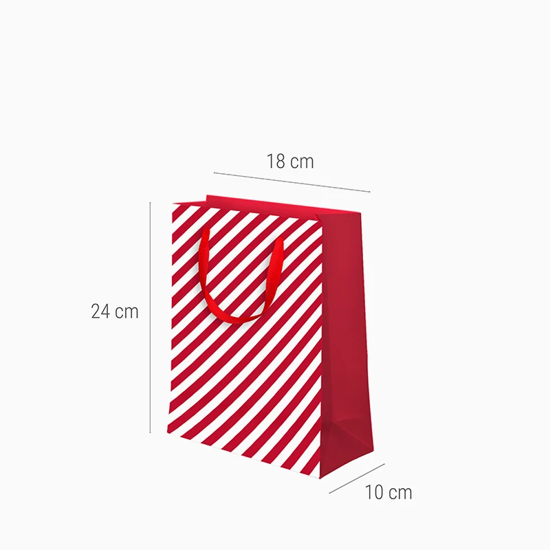 Bolsas Regalo Pequeñas Cartón Navidad 18 x 10 x 24 cm All I Want For Christmas