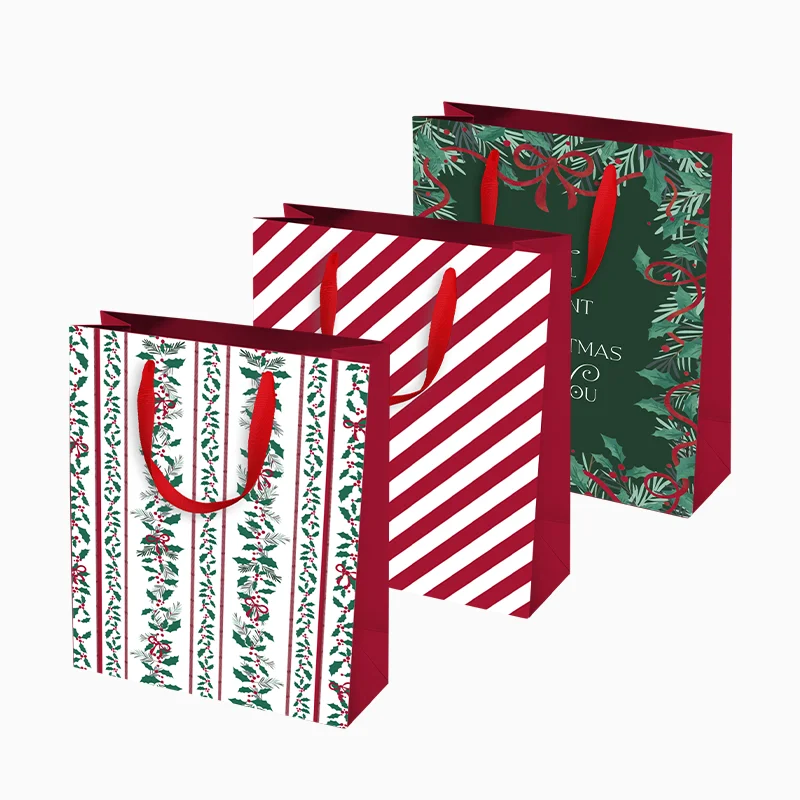 Bolsas Regalo Medianas Cartón Navidad 26 x 10 x 32 cm All I Want For Christmas