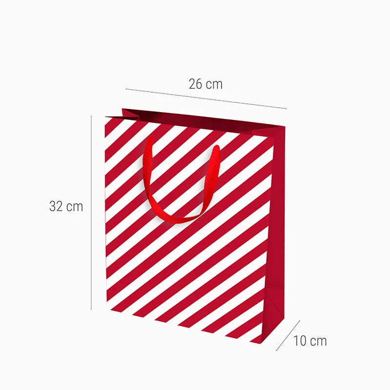 Bolsas Regalo Medianas Cartón Navidad 26 x 10 x 32 cm All I Want For Christmas