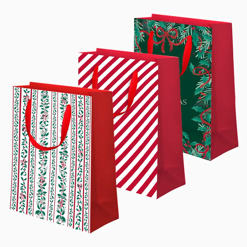 Bolsas Regalo Grandes Cartón Navidad 30 x 10 x 42 cm All I Want For Christmas