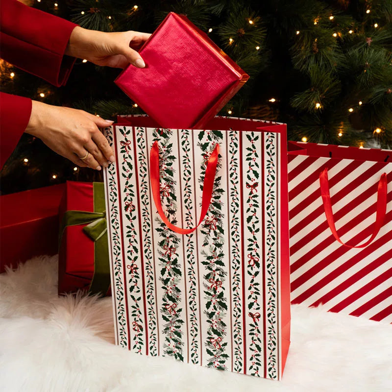 Bolsas Regalo Grandes Cartón Navidad 30 x 10 x 42 cm All I Want For Christmas