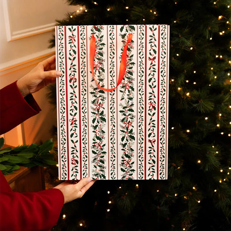 Bolsas Regalo Grandes Cartón Navidad 30 x 10 x 42 cm All I Want For Christmas