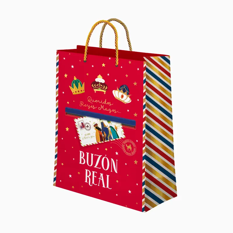 Big Christmas Bag 30 x 10 x 42 cm Magi Royal mailbox