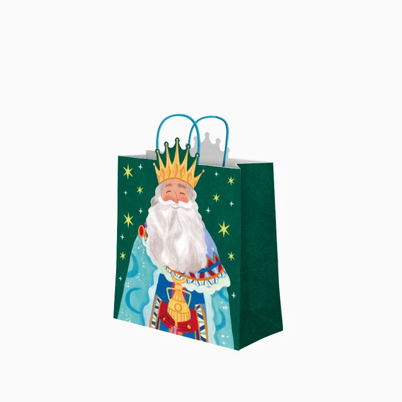 Bolsa Regalo Navidad Pequeña 18 x 10 x 24 cm Reyes Magos Melchor