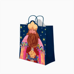 Bolsa Regalo Navidad Mediana 26 x 10 x 32 cm Reyes Magos Gaspar