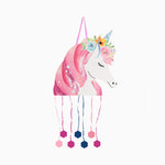 Pinata di unicorno iridescente