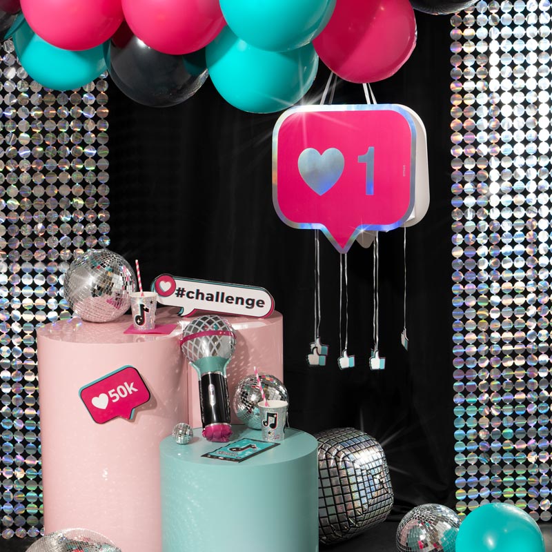 Piñata Music 45.5 x 42.5 cm Iridiscente