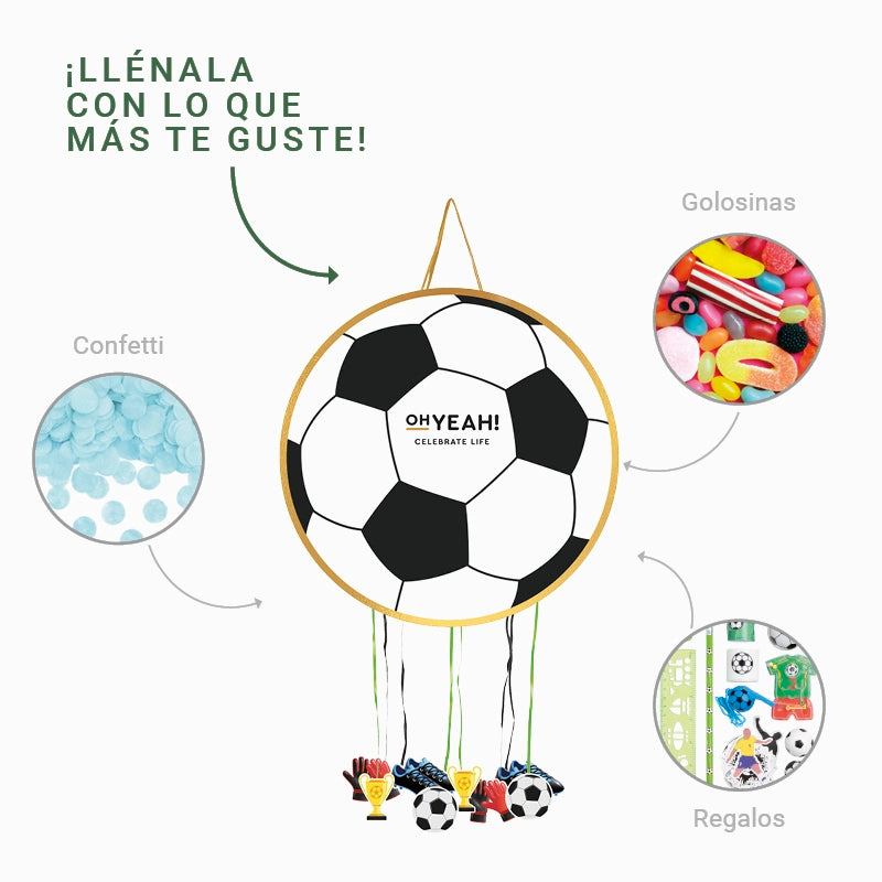 Pallone da calcio Piñata Ø 43 cm