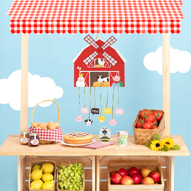 Kit  Decoración Ambiente Granja