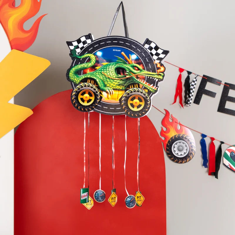 Inspiracion con Pinata mostro drago