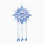 Piñata flocon de neige irisée Ice Princess