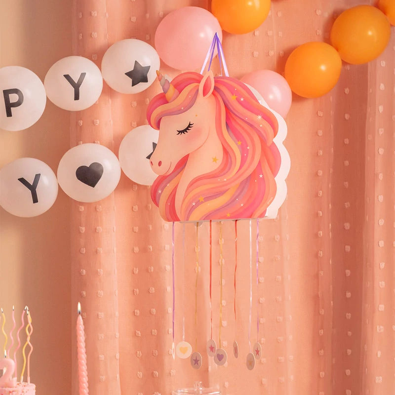 Inspiracion con Piñata Unicornio Baby Rosa