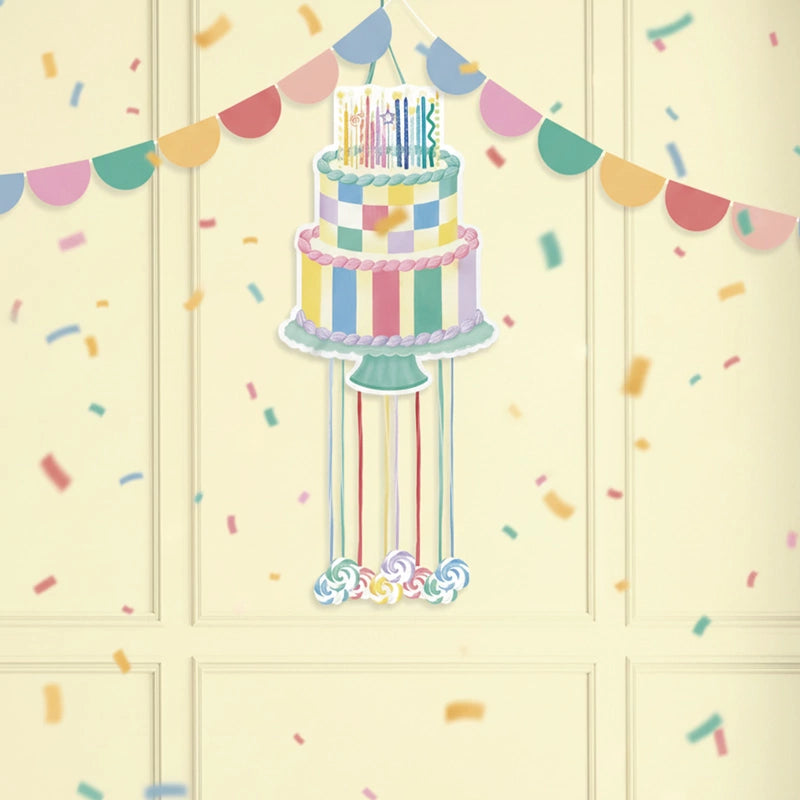 Piñata Tarta Cumple Velas