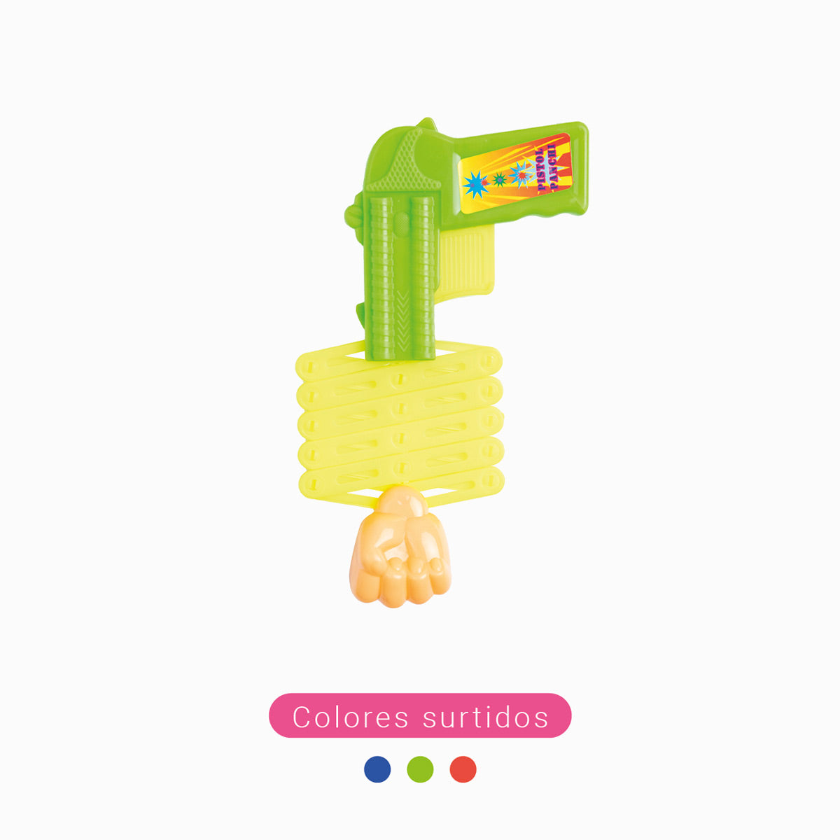 Piñata Toy Pistol Pulo Sortidos Colors