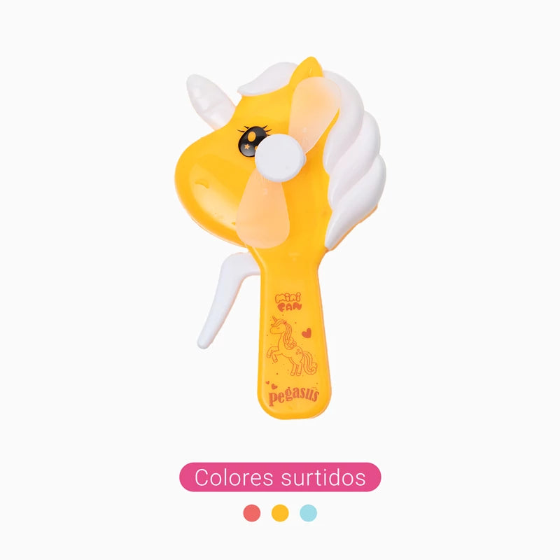 Relleno Piñata Juguete Unicornio Ventilador Colores Surtidos